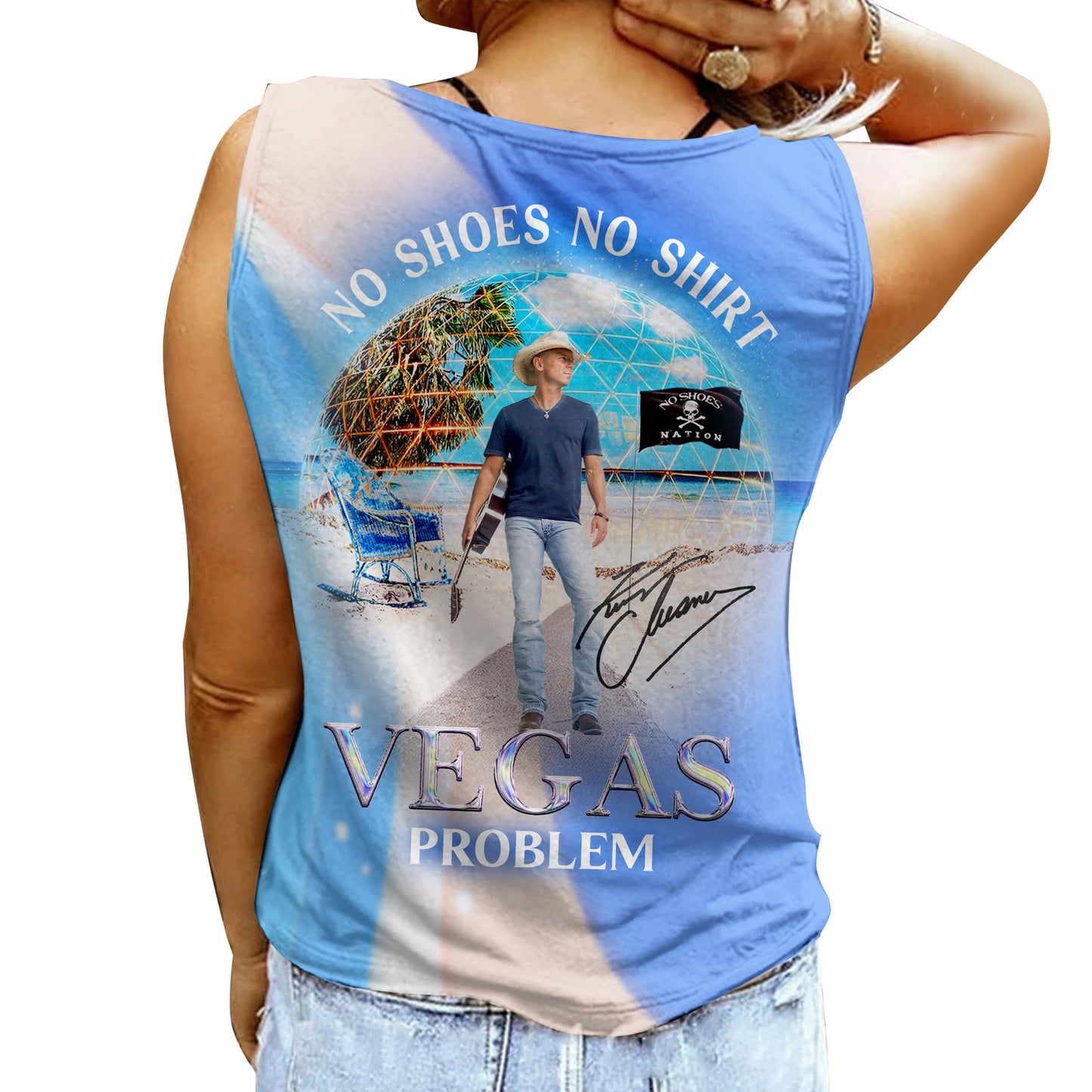 KNCN Women's V-neck Tank Top TMN
