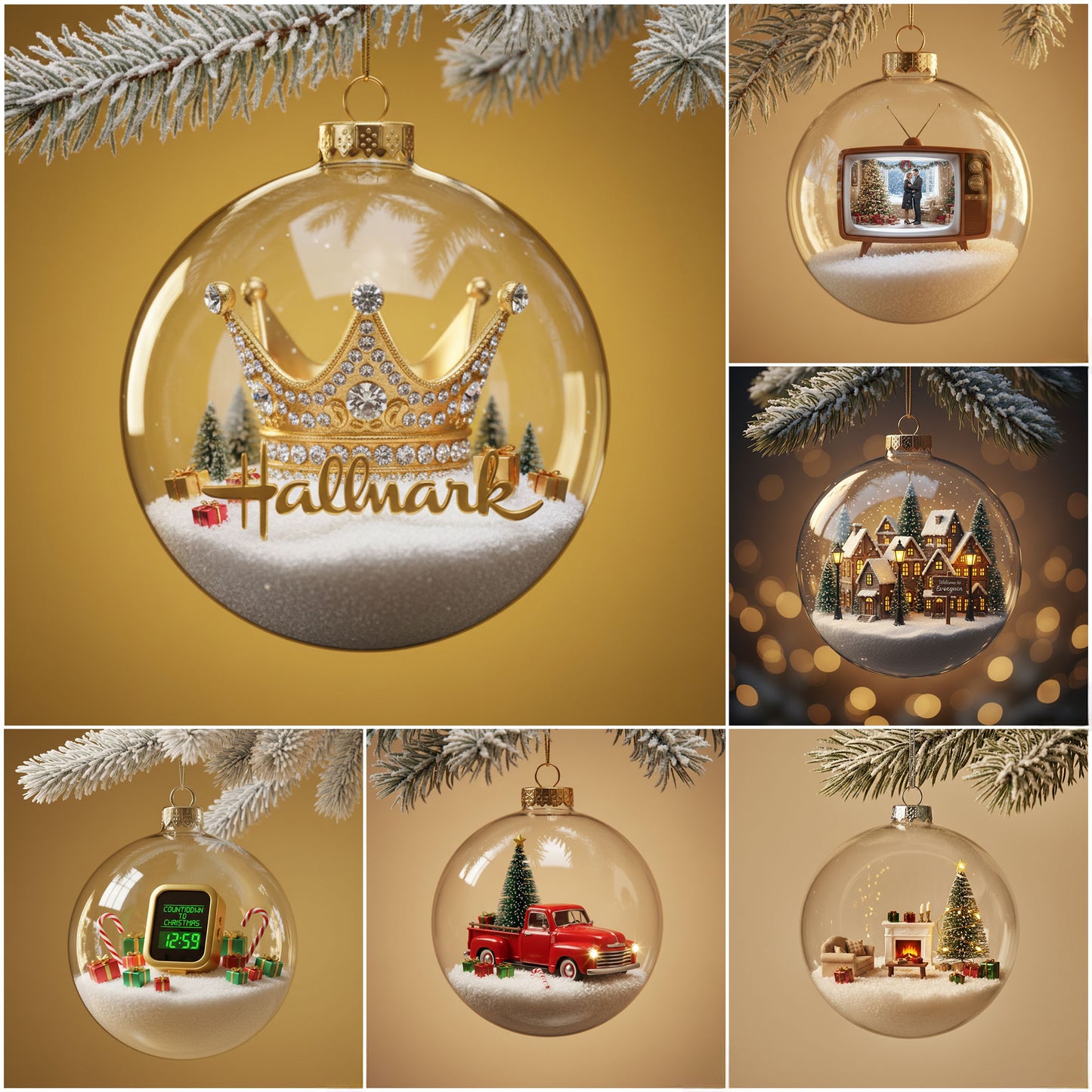 HMTV Christmas Ornament HTTT