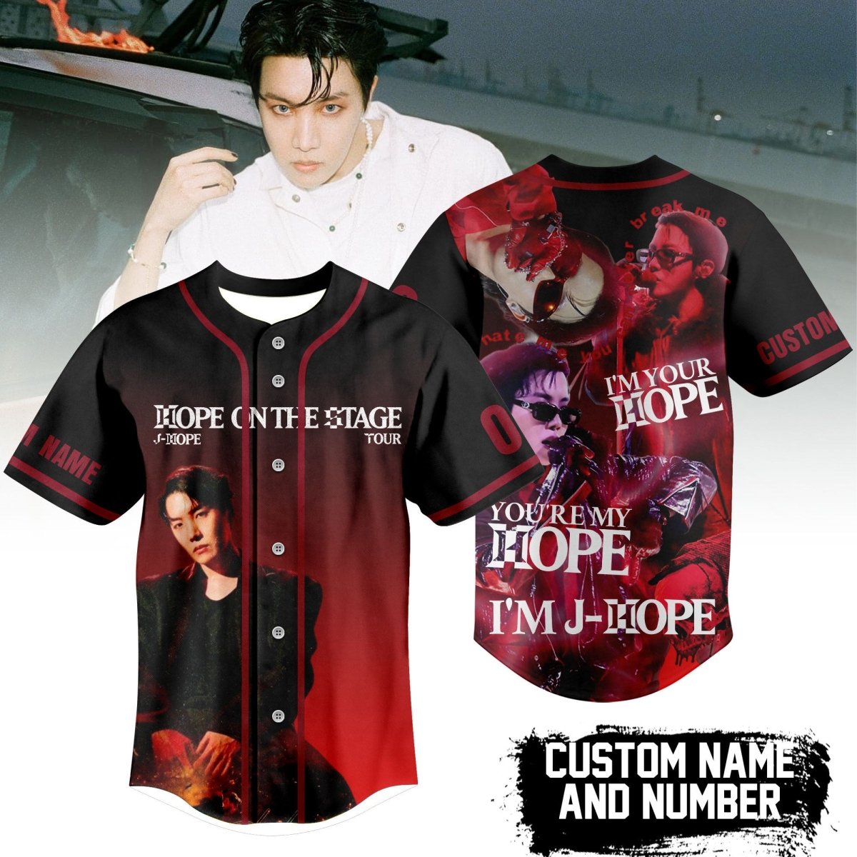 BTS JERSEY SHIRT PTLE - dcprintify