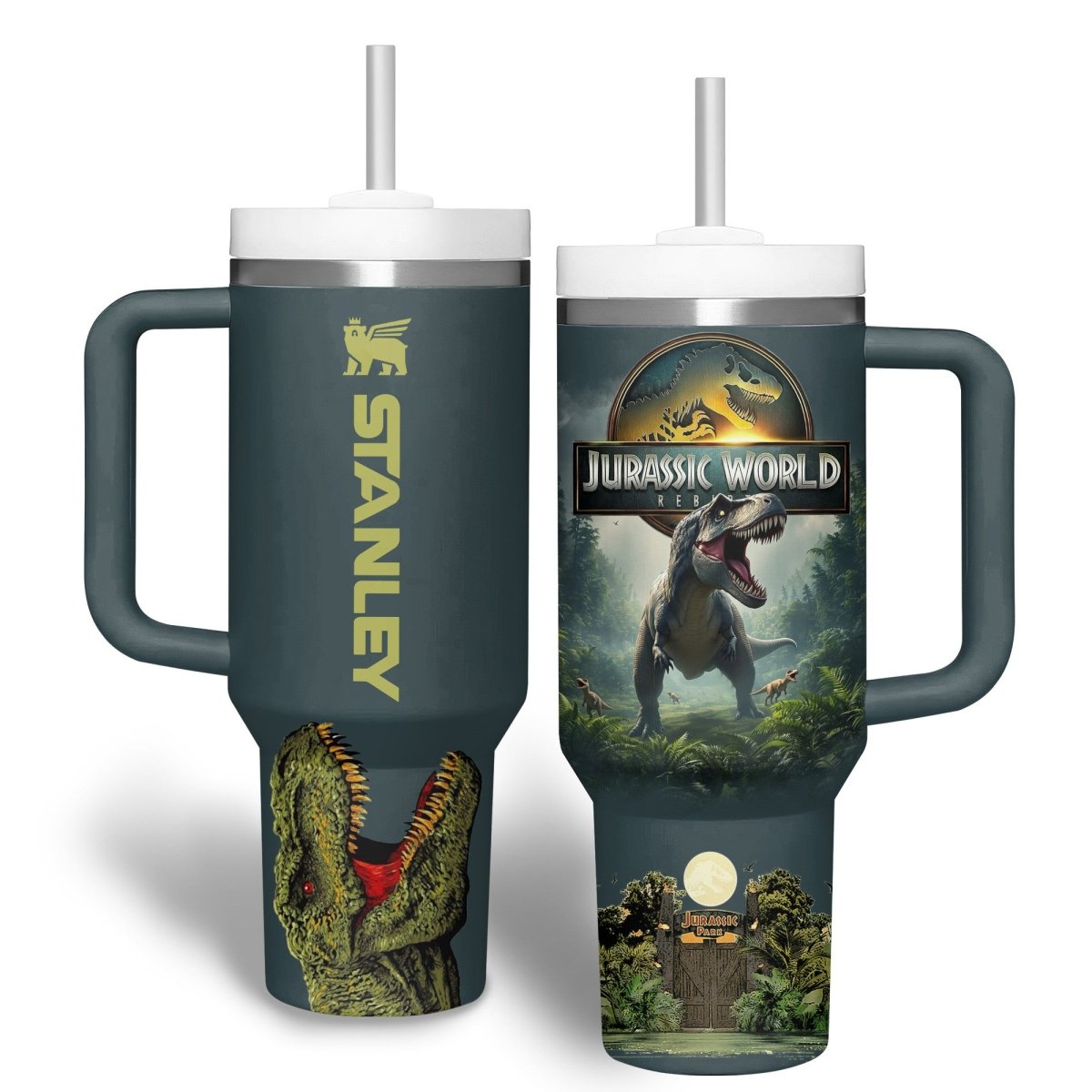 JAP 40oz Tumbler With Handle TTN - dcprintify