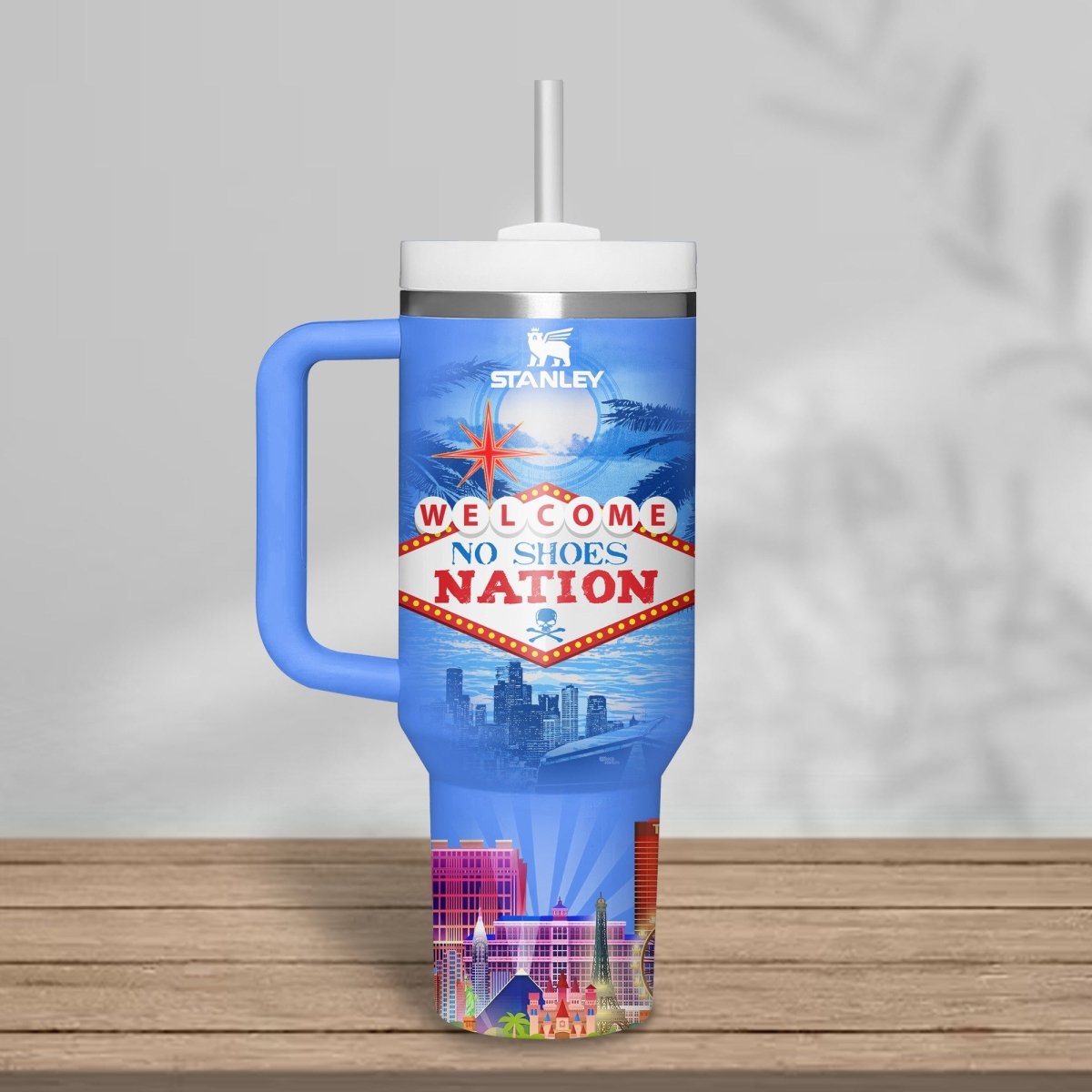 KNCN 40oz Tumbler With Handle TMN - dcprintify