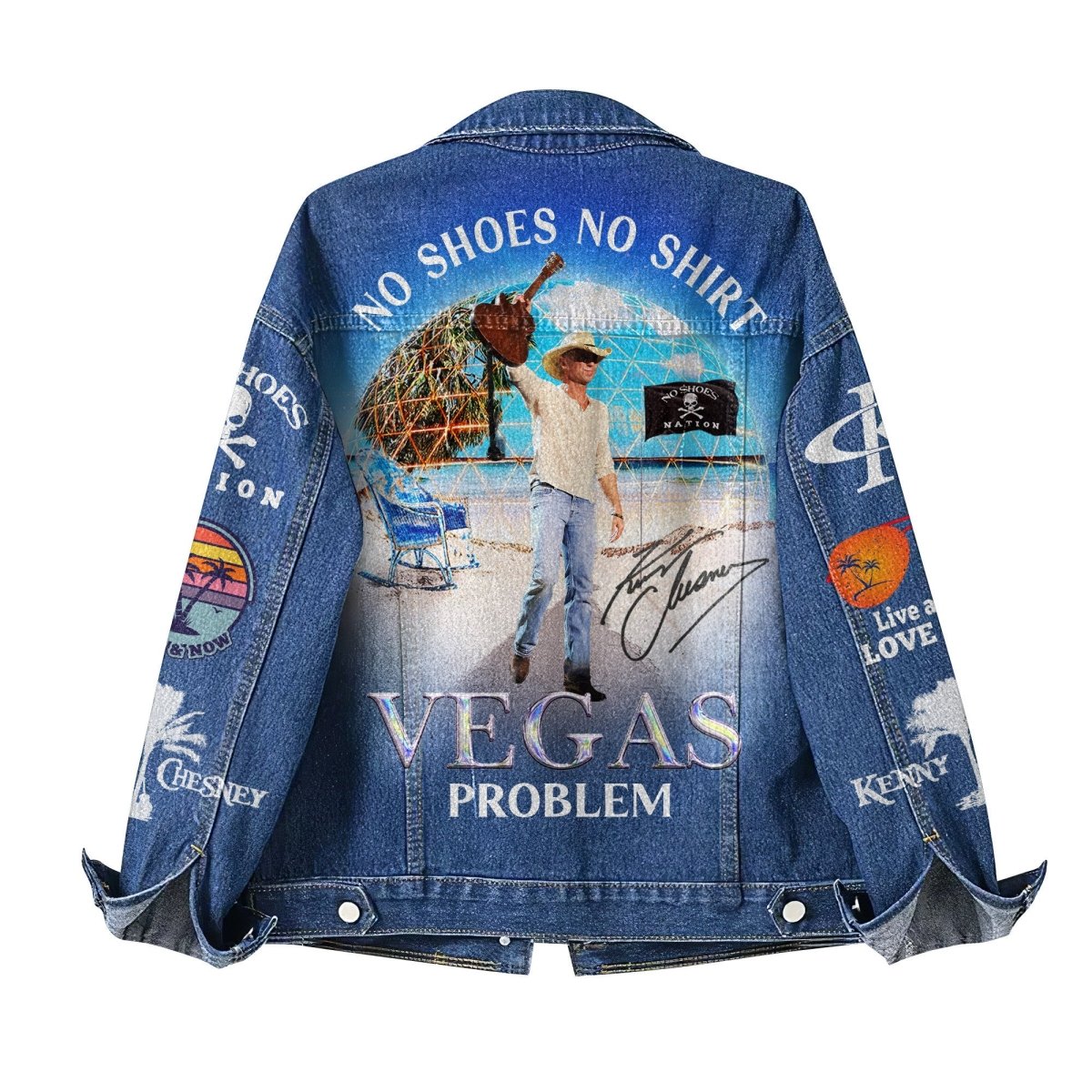 KNCN Denim Jacket TMN - dcprintify