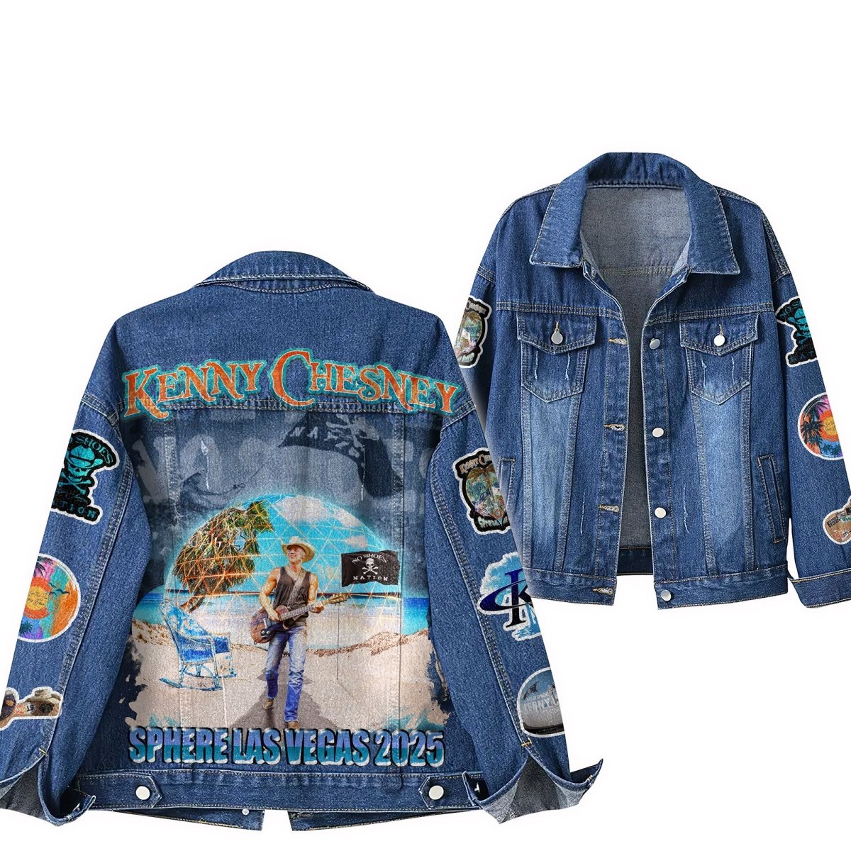 KNCN Denim Jacket TTHG - dcprintify