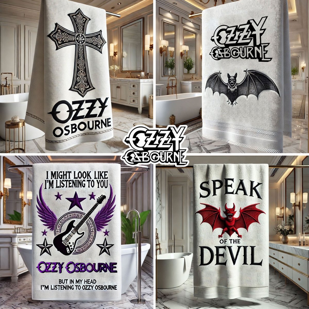 OZOB BATH TOWELS TMN - dcprintify