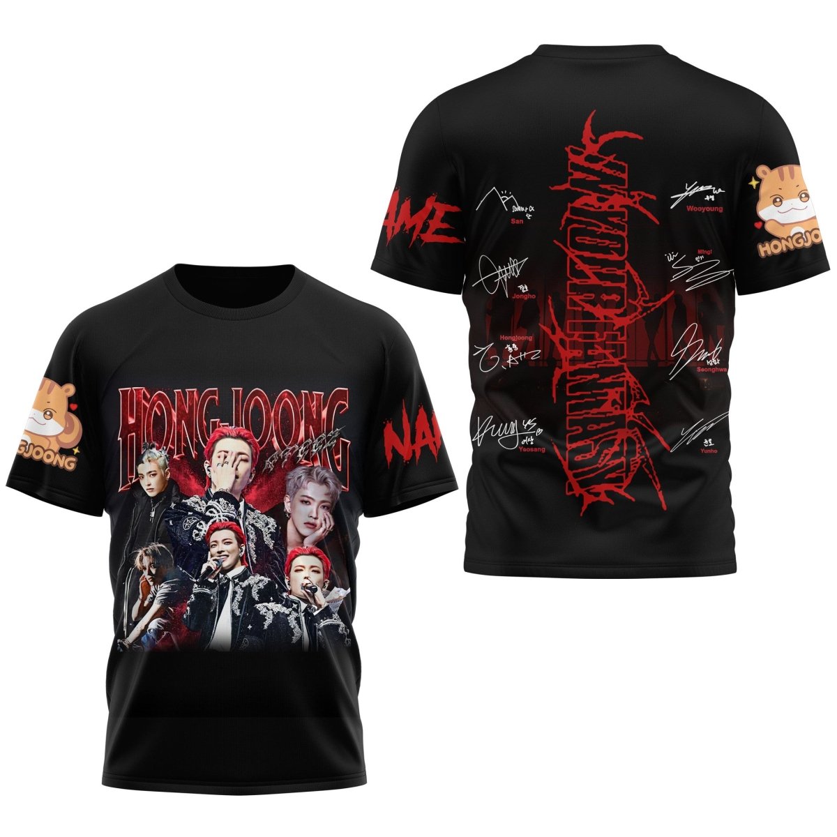 PREMIUM ATEEZ 3D SHIRT TNSM - dcprintify