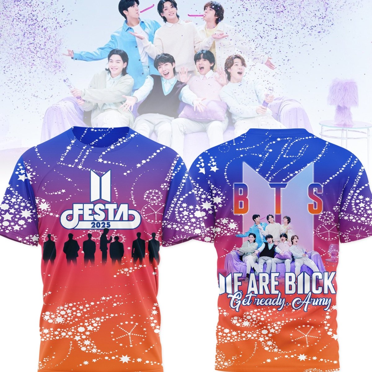 PREMIUM BTS 3D SHIRT TTN - dcprintify