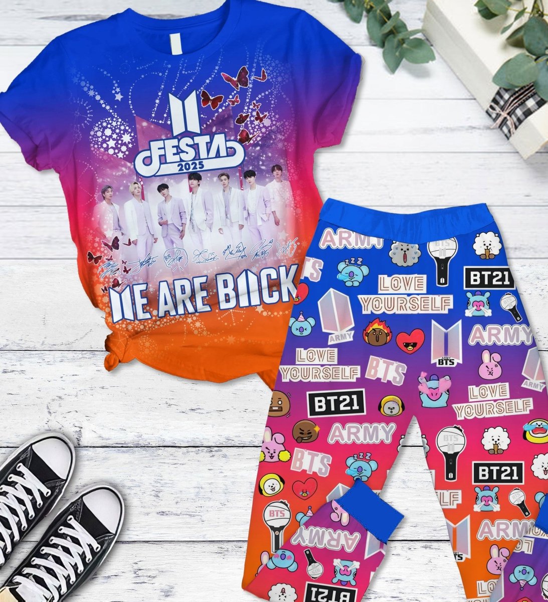 PREMIUM BTS PAJAMAS TTN - dcprintify