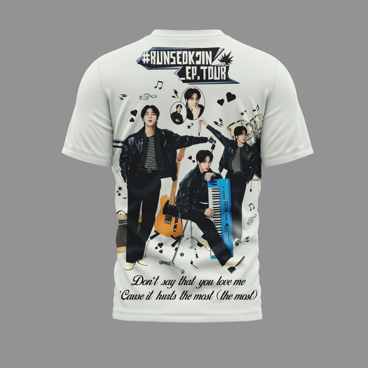 PREMIUM JIN BTS 3D SHIRT TTHG - dcprintify