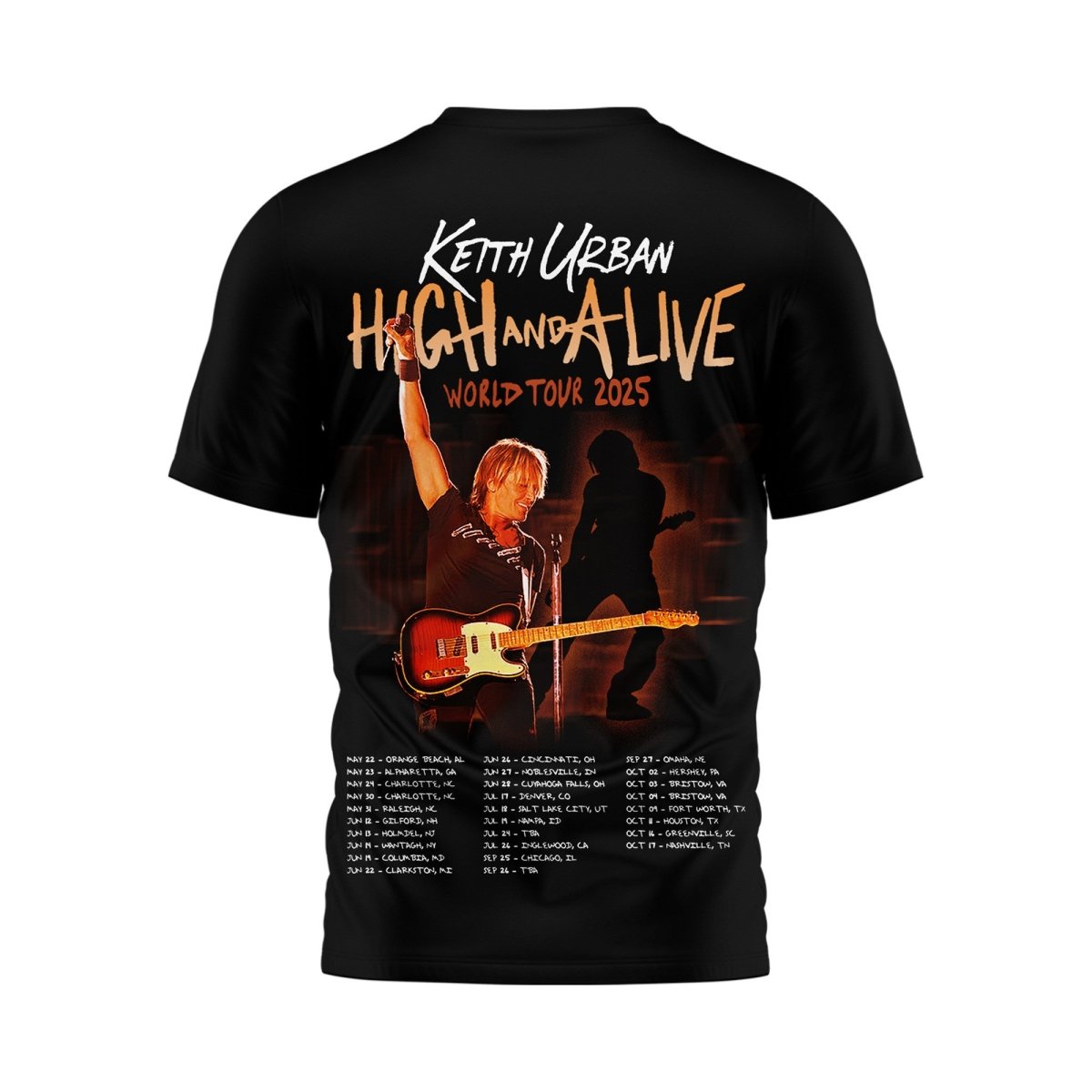 PREMIUM KEITH URBAN 3D SHIRT TTT - dcprintify