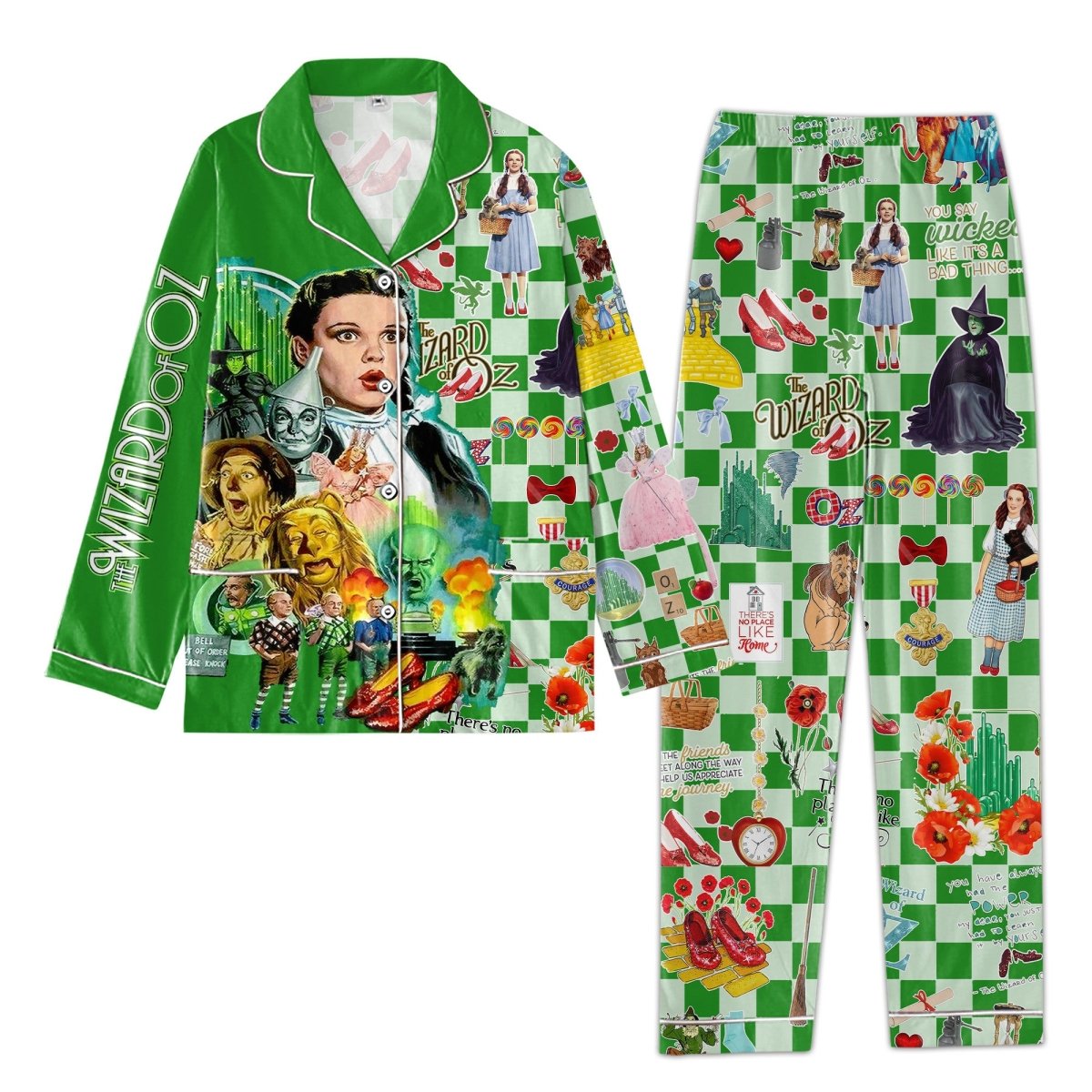 Premium TWOZ Button Down Pajamas PTH - dcprintify