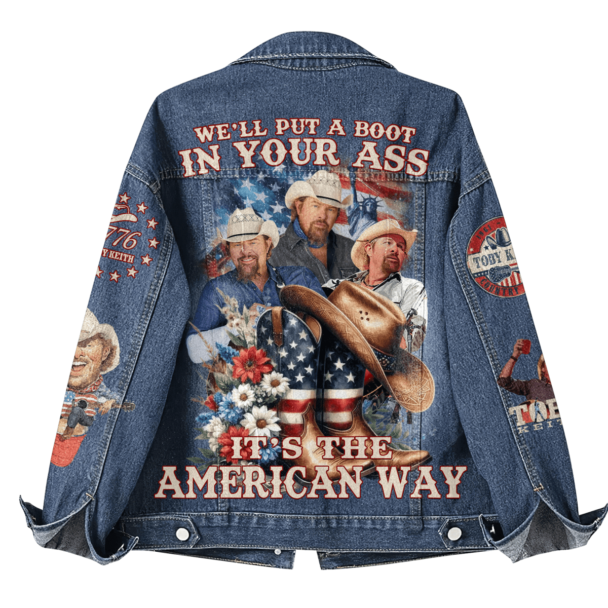 TBKH Denim Jacket LNTH - dcprintify