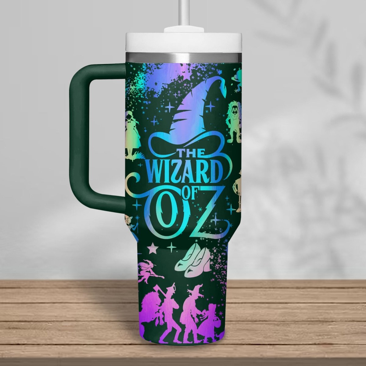TWOZ 40oz Tumbler With Handle TNSM - dcprintify