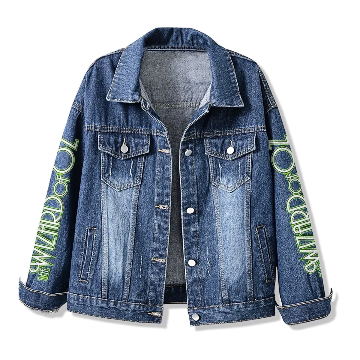 TWOZ Denim Jacket PTH - dcprintify