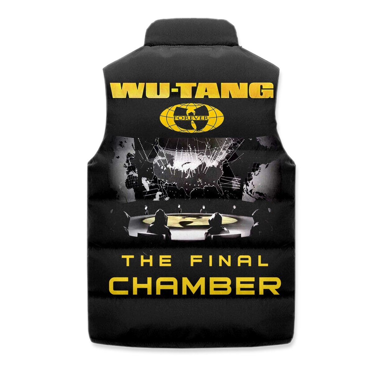 WTC SLEEVELESS PUFFER JACKET TMN - dcprintify