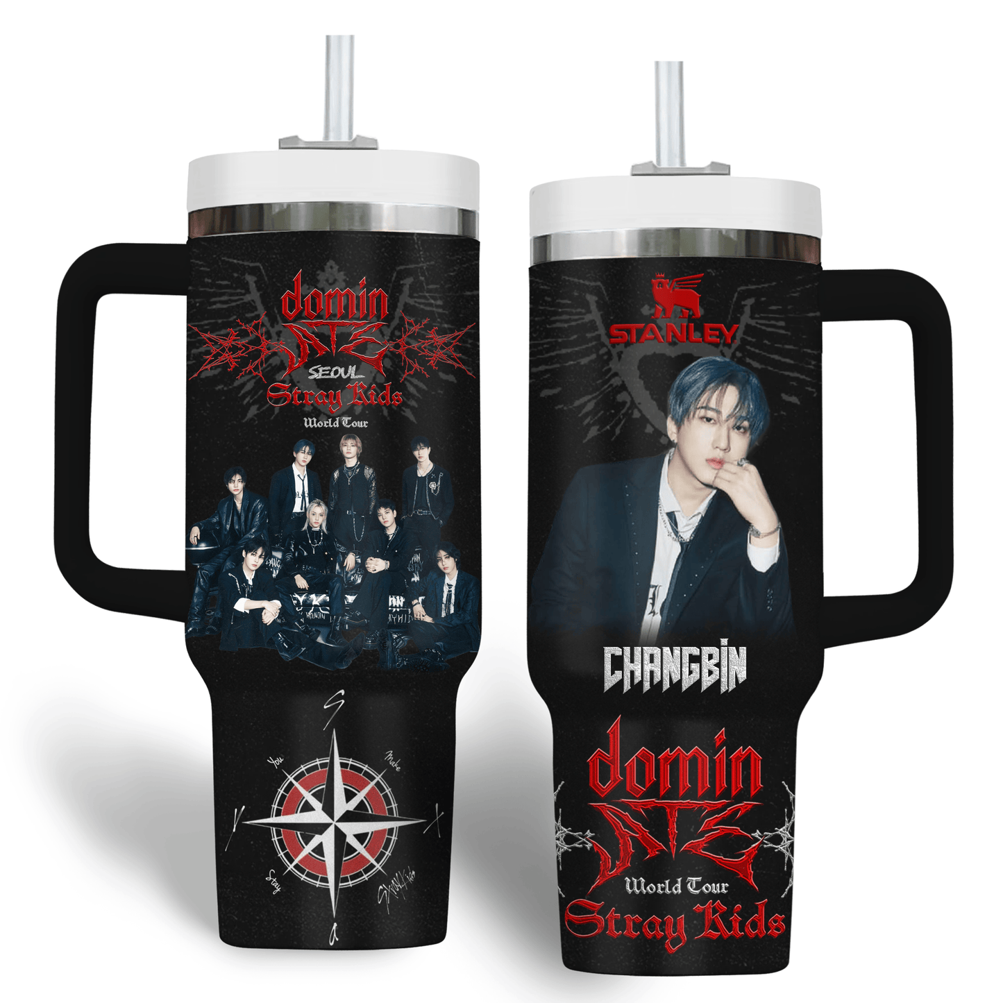 STYK 40oz Tumbler With Handle PTH