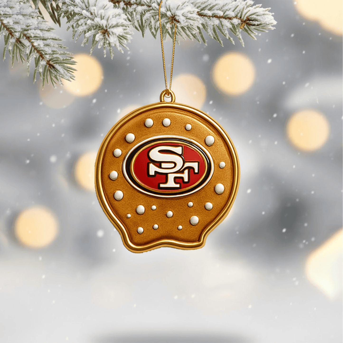 COMBO SF49 CHRISTMAS TREE TOPPER WITH ORNAMENT DAT