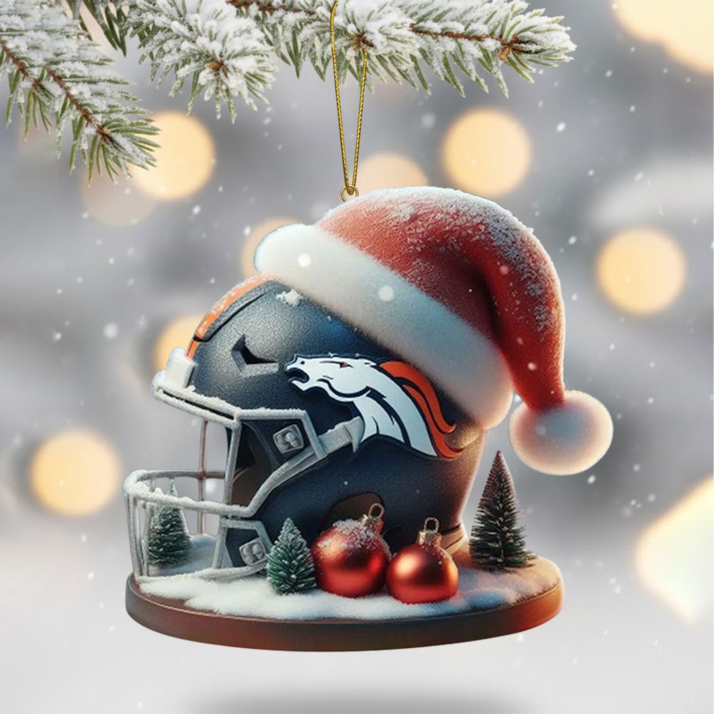 COMBO DVBC CHRISTMAS TREE TOPPER WITH ORNAMENT DAT