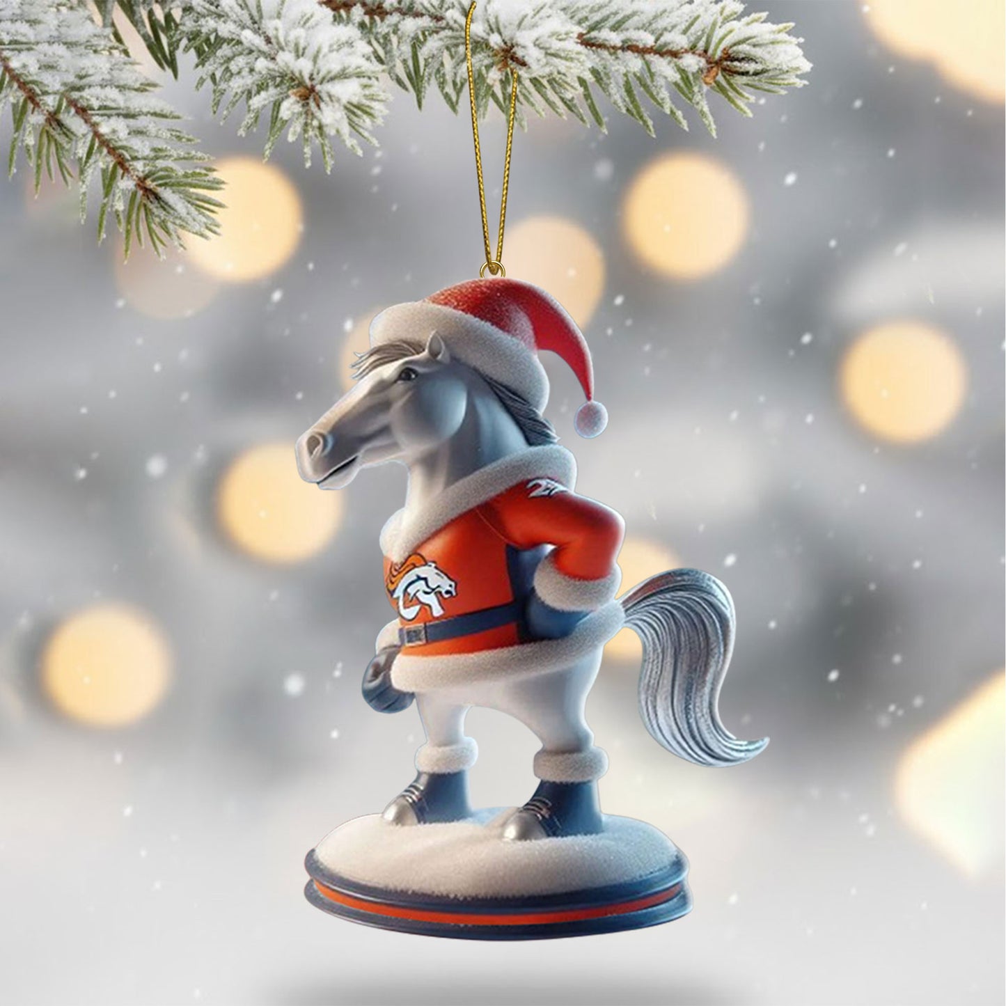 COMBO DVBC CHRISTMAS TREE TOPPER WITH ORNAMENT DAT