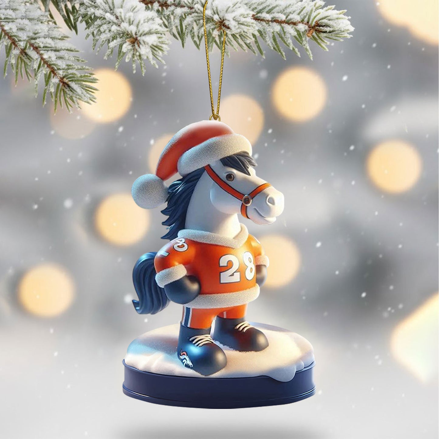 COMBO DVBC CHRISTMAS TREE TOPPER WITH ORNAMENT DAT