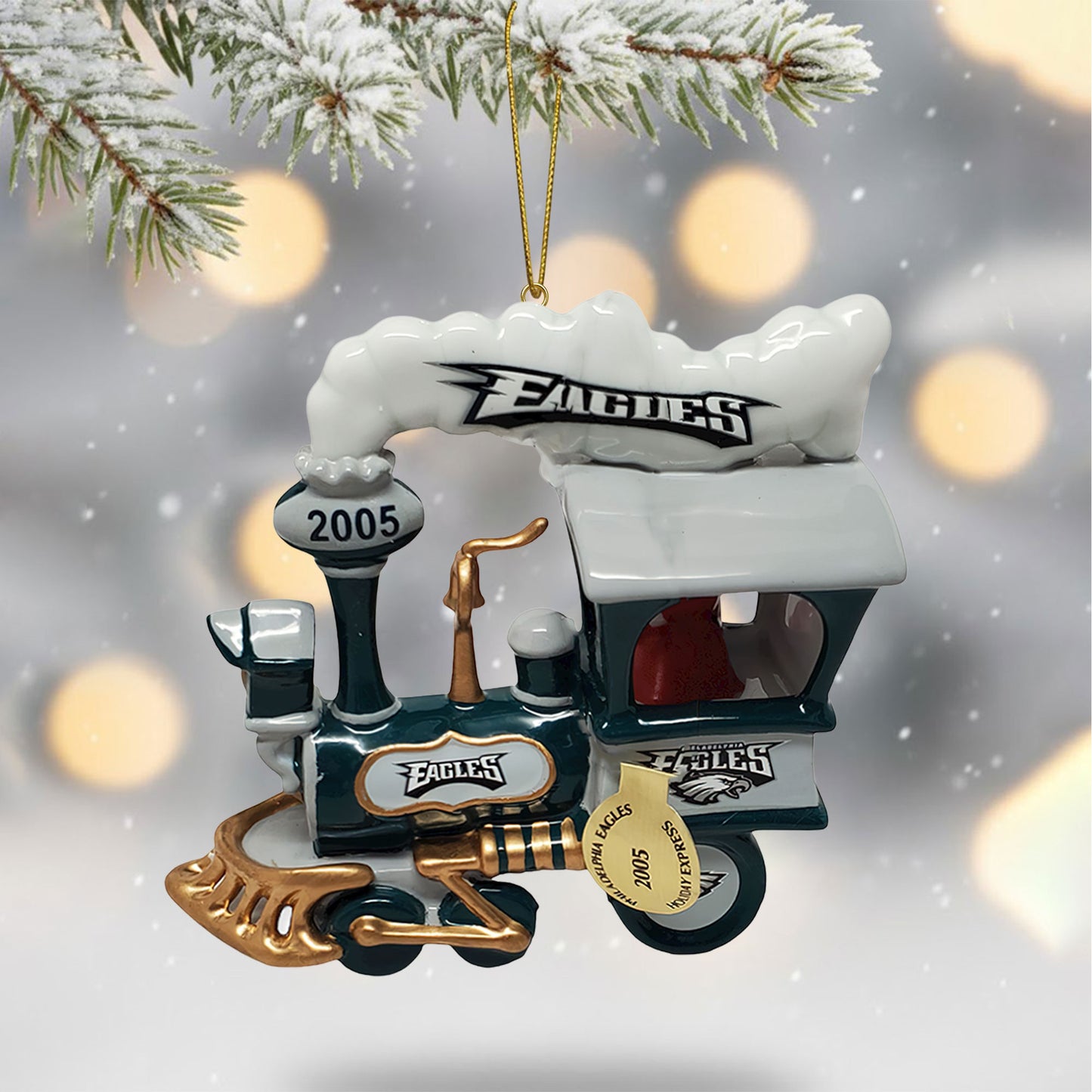 COMBO PLDE CHRISTMAS TREE TOPPER WITH ORNAMENT DAT