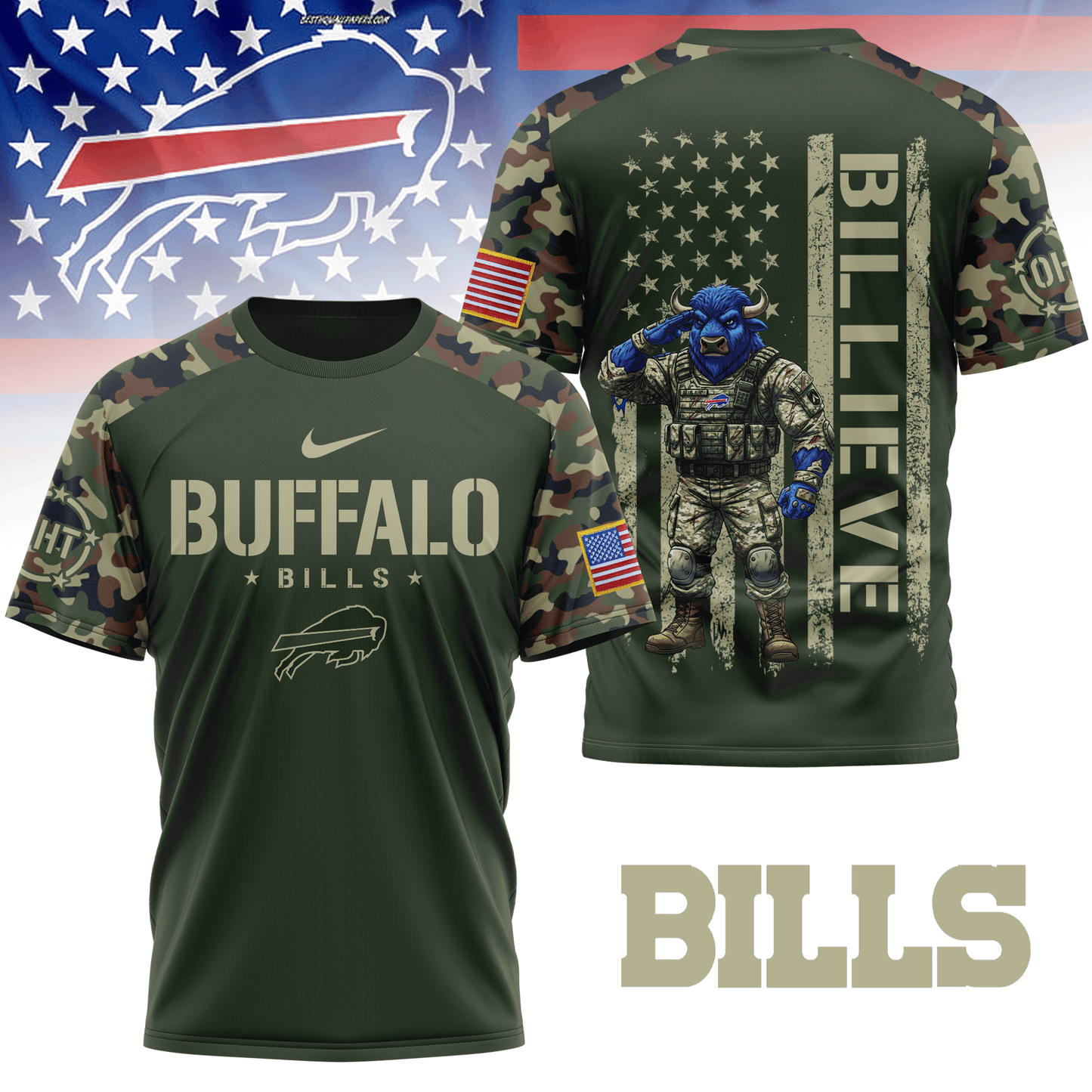 PREMIUM BFBL 3D SHIRT LNTH