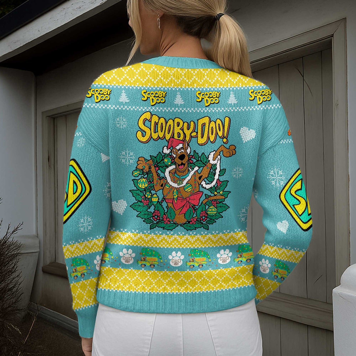 SCBD CARDIGAN SWEATSHIRT WITH BUTTON HTTT