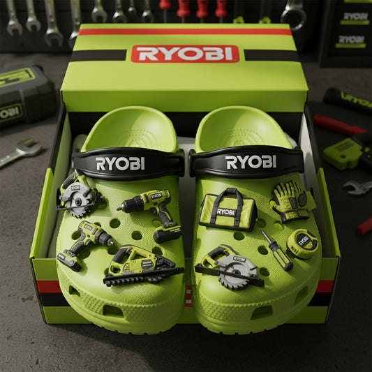 PREMIUM RYOB CLOGS WITH CHARMS LNTH