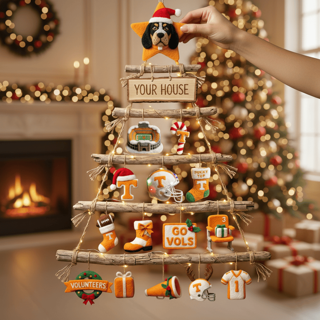 TVF Premium Rustic Wall Christmas Tree HTTT