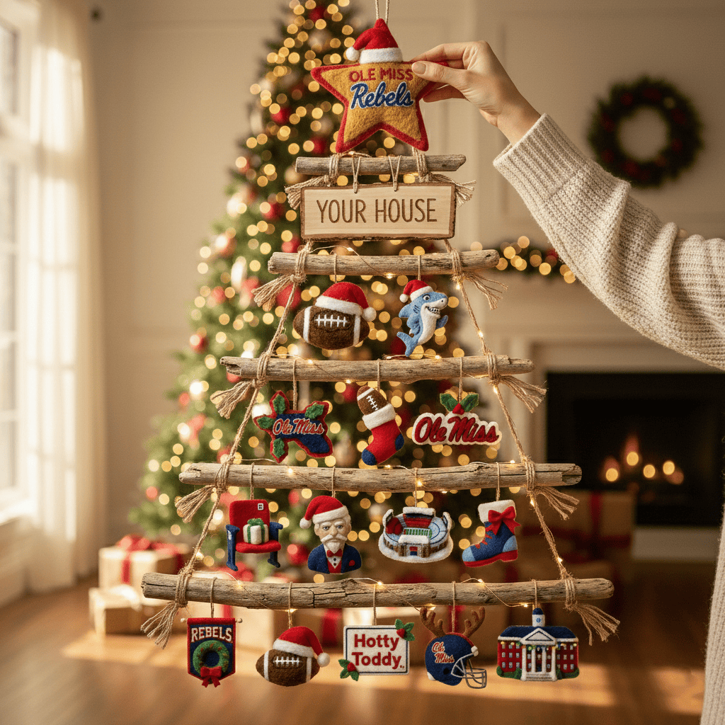OMR Premium Rustic Wall Christmas Tree HTTT