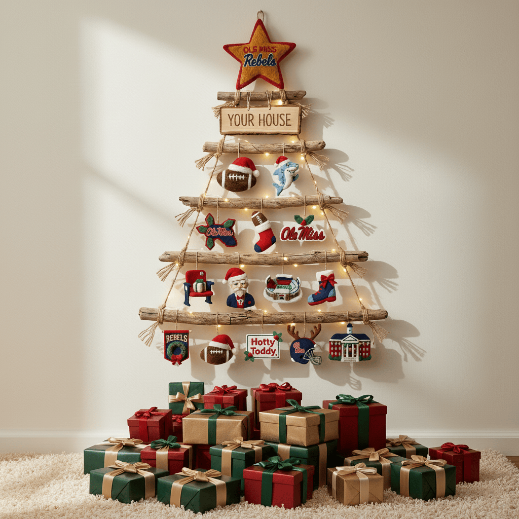 OMR Premium Rustic Wall Christmas Tree HTTT