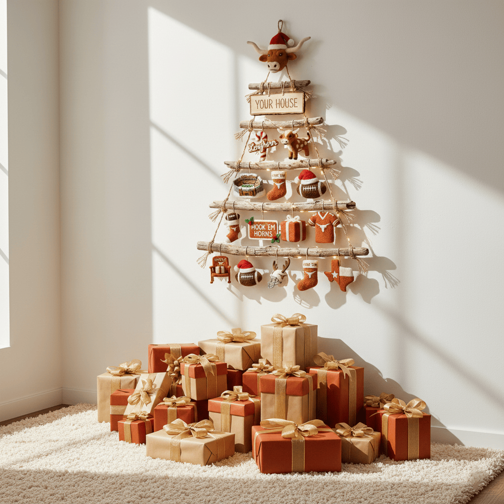 TLS Premium Rustic Wall Christmas Tree HTTT