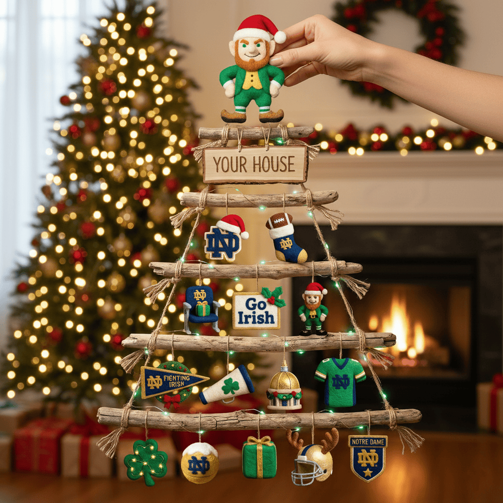 NDFI Premium Rustic Wall Christmas Tree HTTT