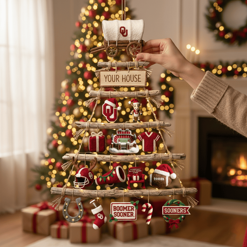 OSN Premium Rustic Wall Christmas Tree HTTT