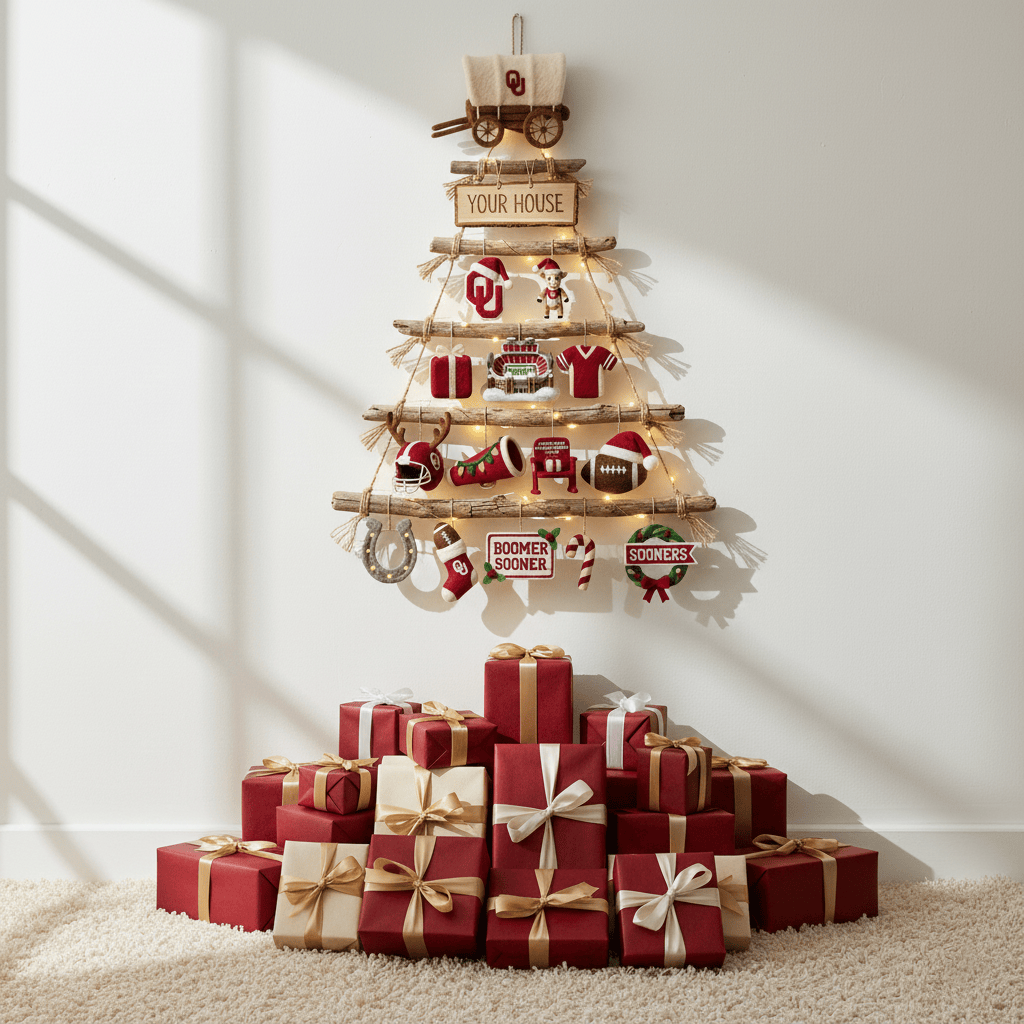 OSN Premium Rustic Wall Christmas Tree HTTT