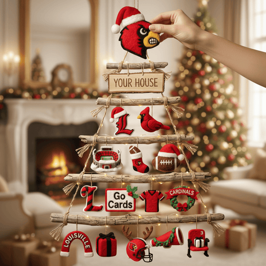 LVC Premium Rustic Wall Christmas Tree HTTT