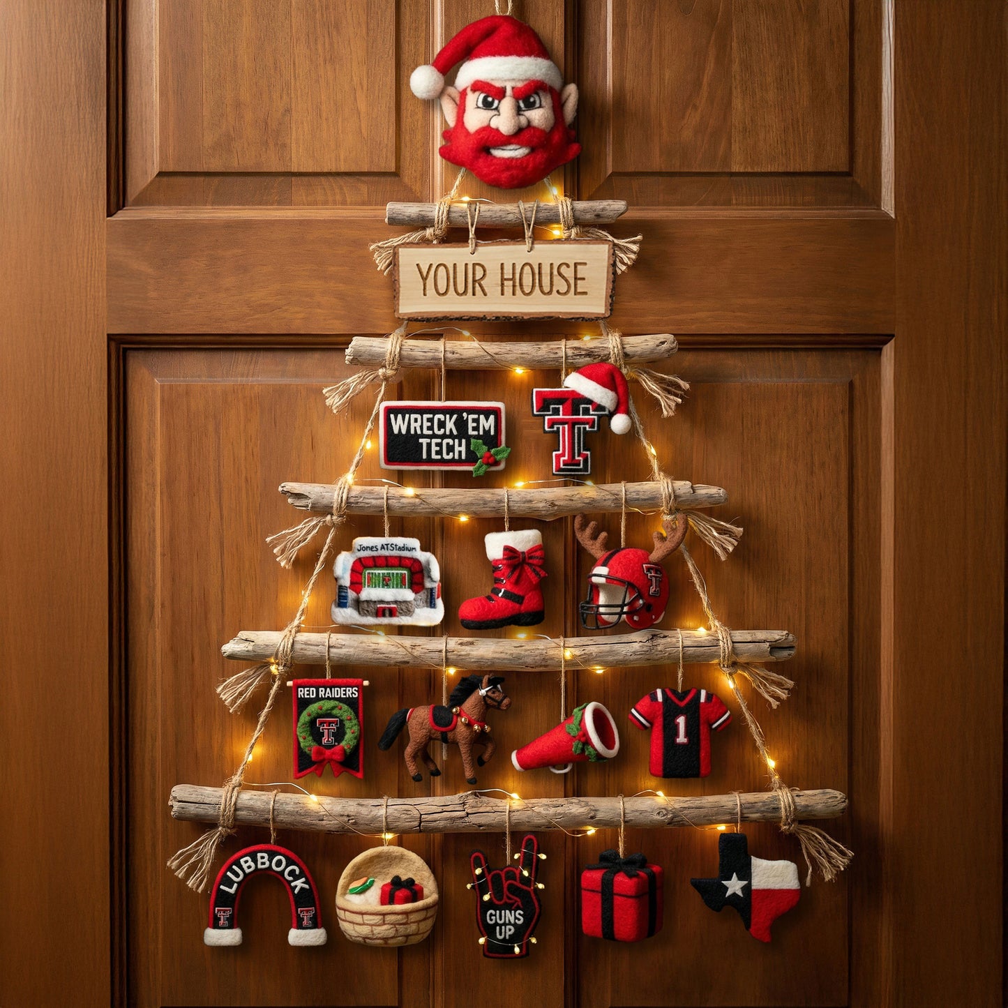 TTRR Premium Rustic Wall Christmas Tree HTTT