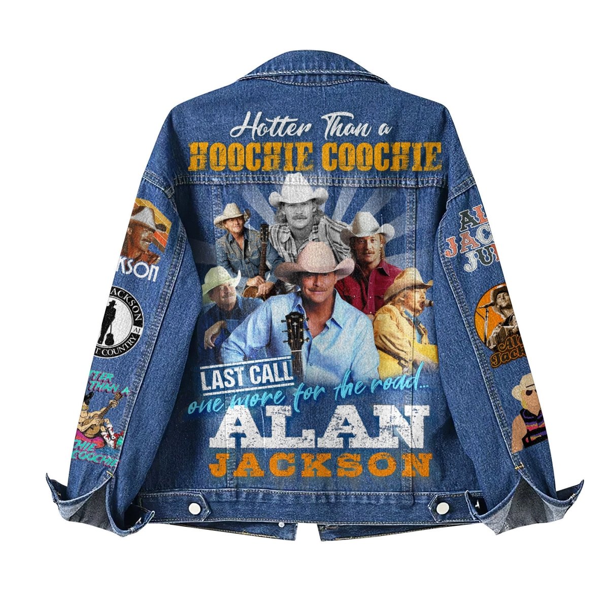 ALJ Denim Jacket TNSM - dcprintify
