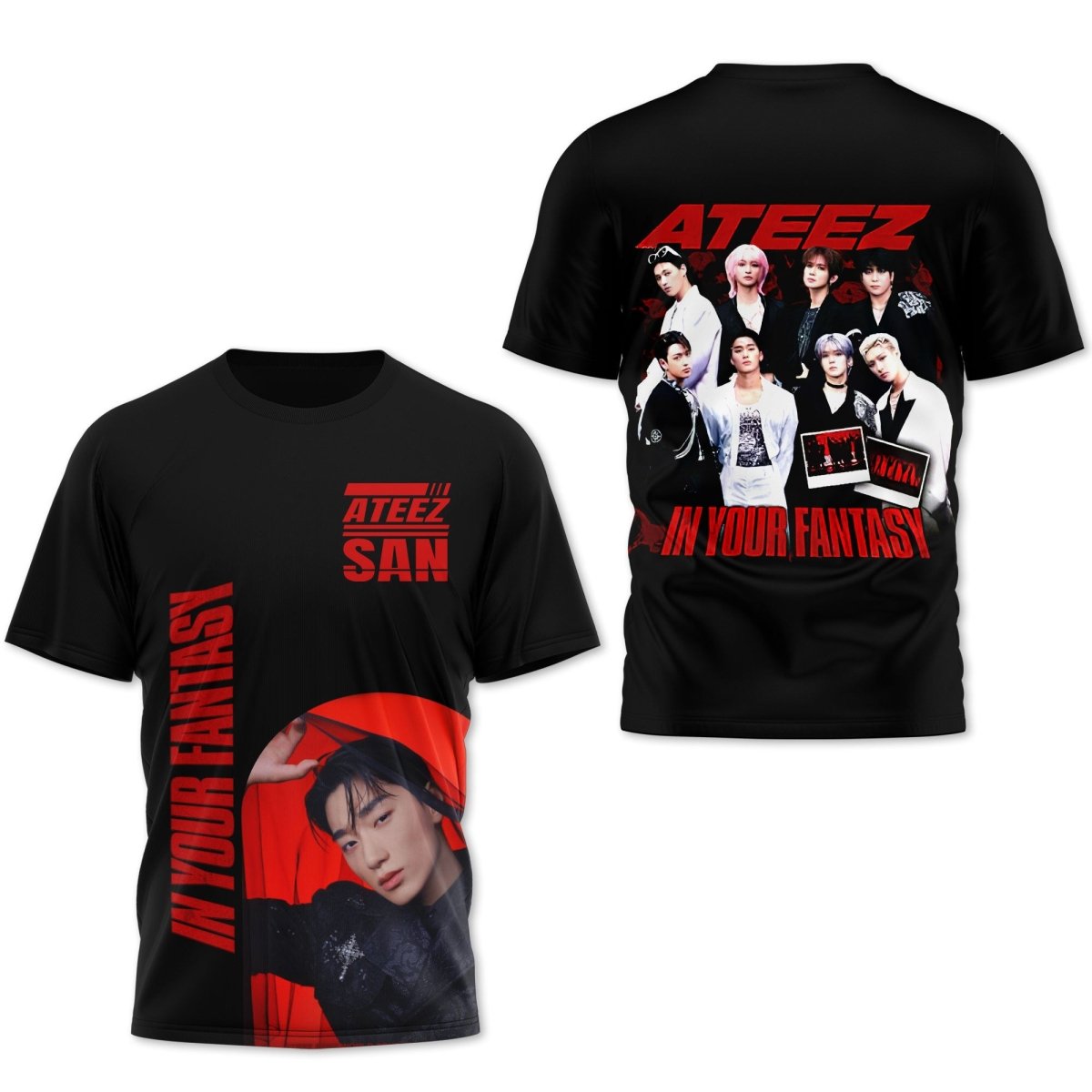 ATEEZ 3D SHIRT TNSM - dcprintify