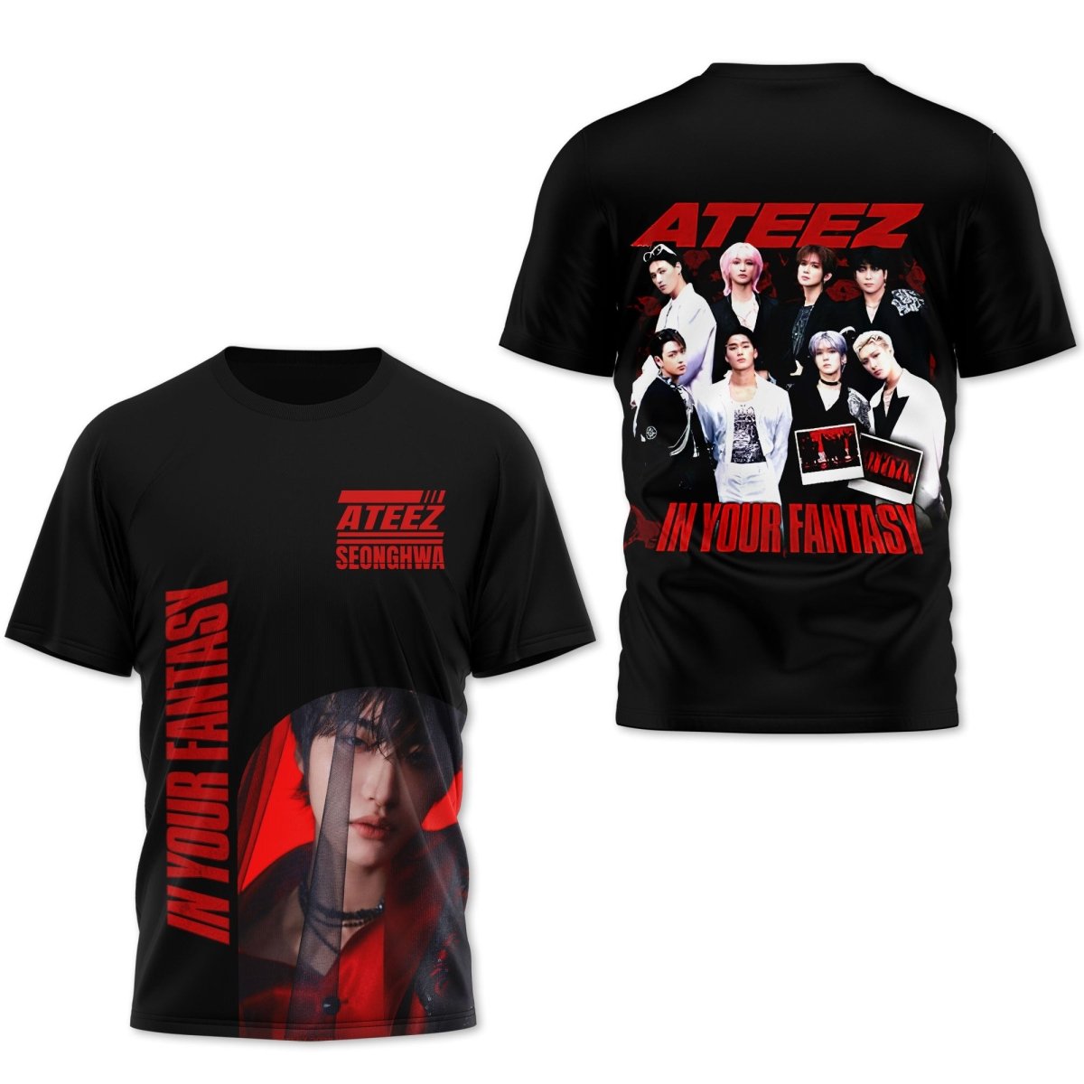 ATEEZ 3D SHIRT TNSM - dcprintify