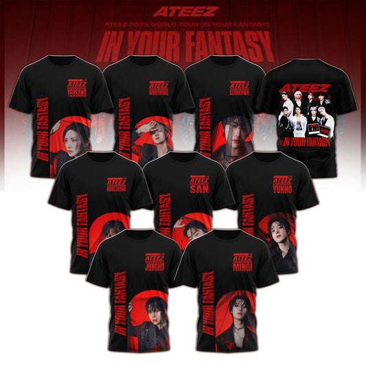ATEEZ 3D SHIRT TNSM - dcprintify