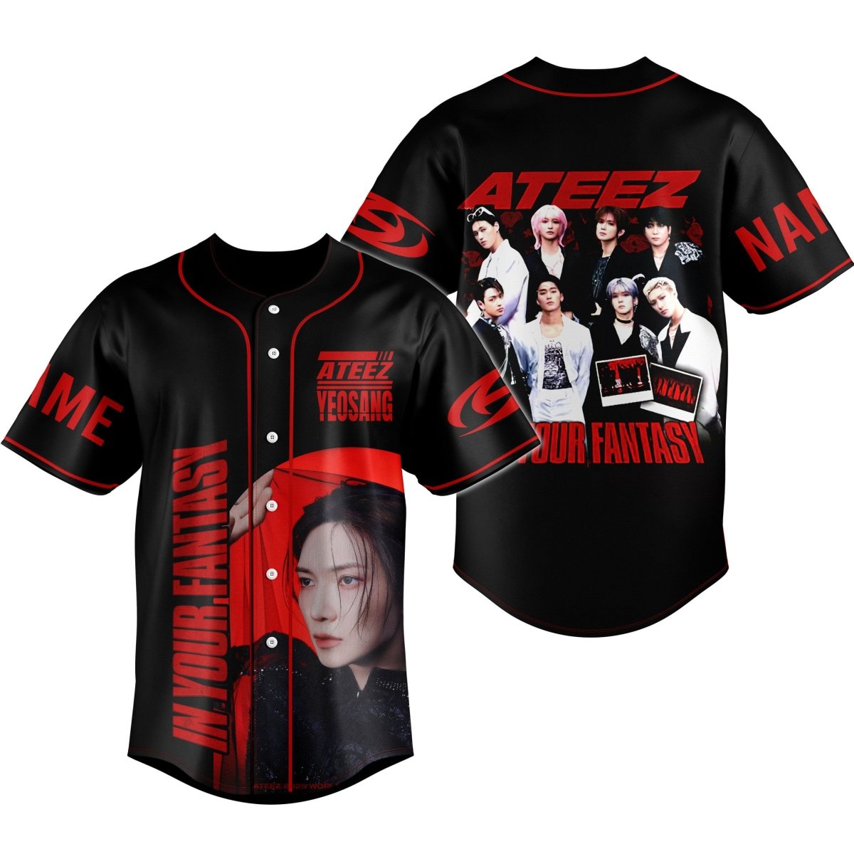ATEEZ JERSEY SHIRT TNSM - dcprintify
