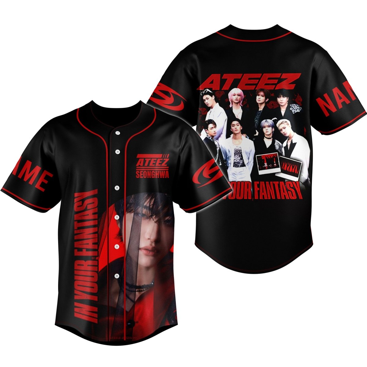 ATEEZ JERSEY SHIRT TNSM - dcprintify