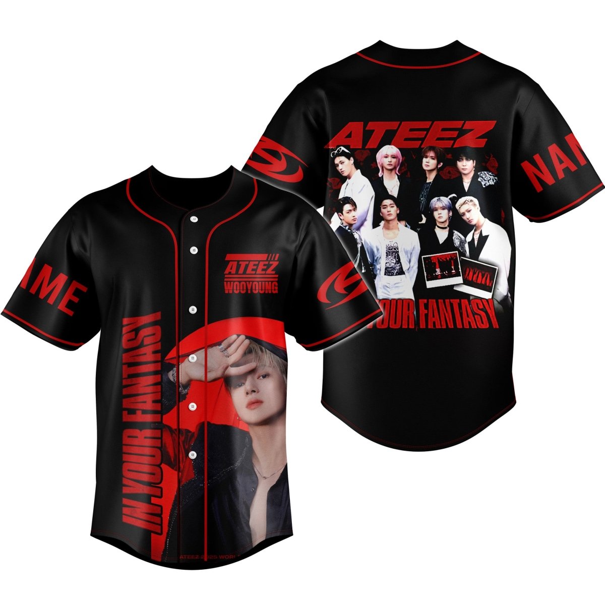 ATEEZ JERSEY SHIRT TNSM - dcprintify