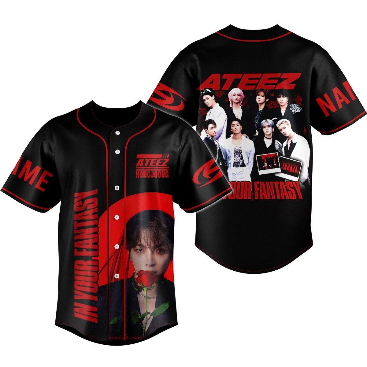 ATEEZ JERSEY SHIRT TNSM - dcprintify