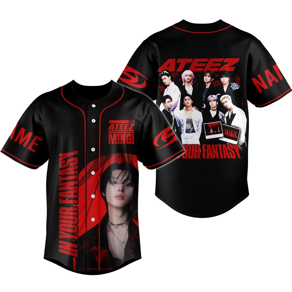 ATEEZ JERSEY SHIRT TNSM - dcprintify