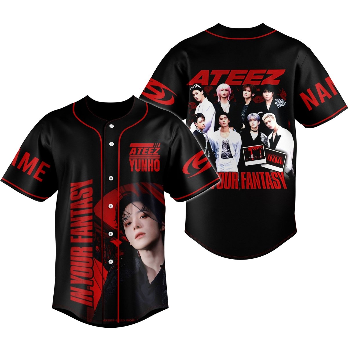 ATEEZ JERSEY SHIRT TNSM - dcprintify