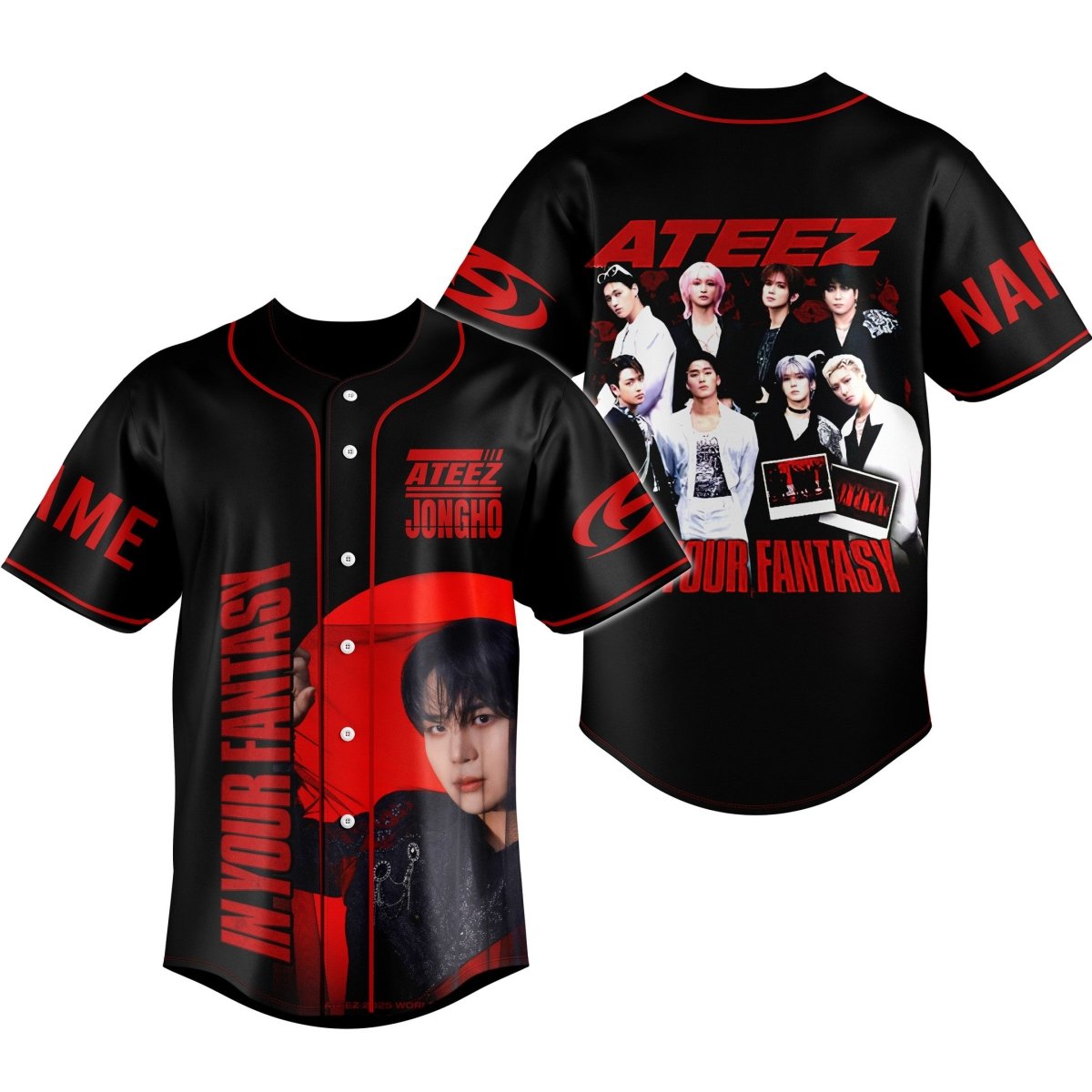 ATEEZ JERSEY SHIRT TNSM - dcprintify