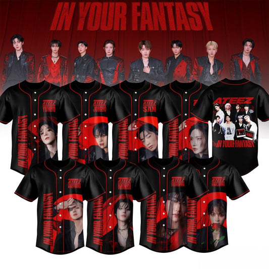 ATEEZ JERSEY SHIRT TNSM - dcprintify
