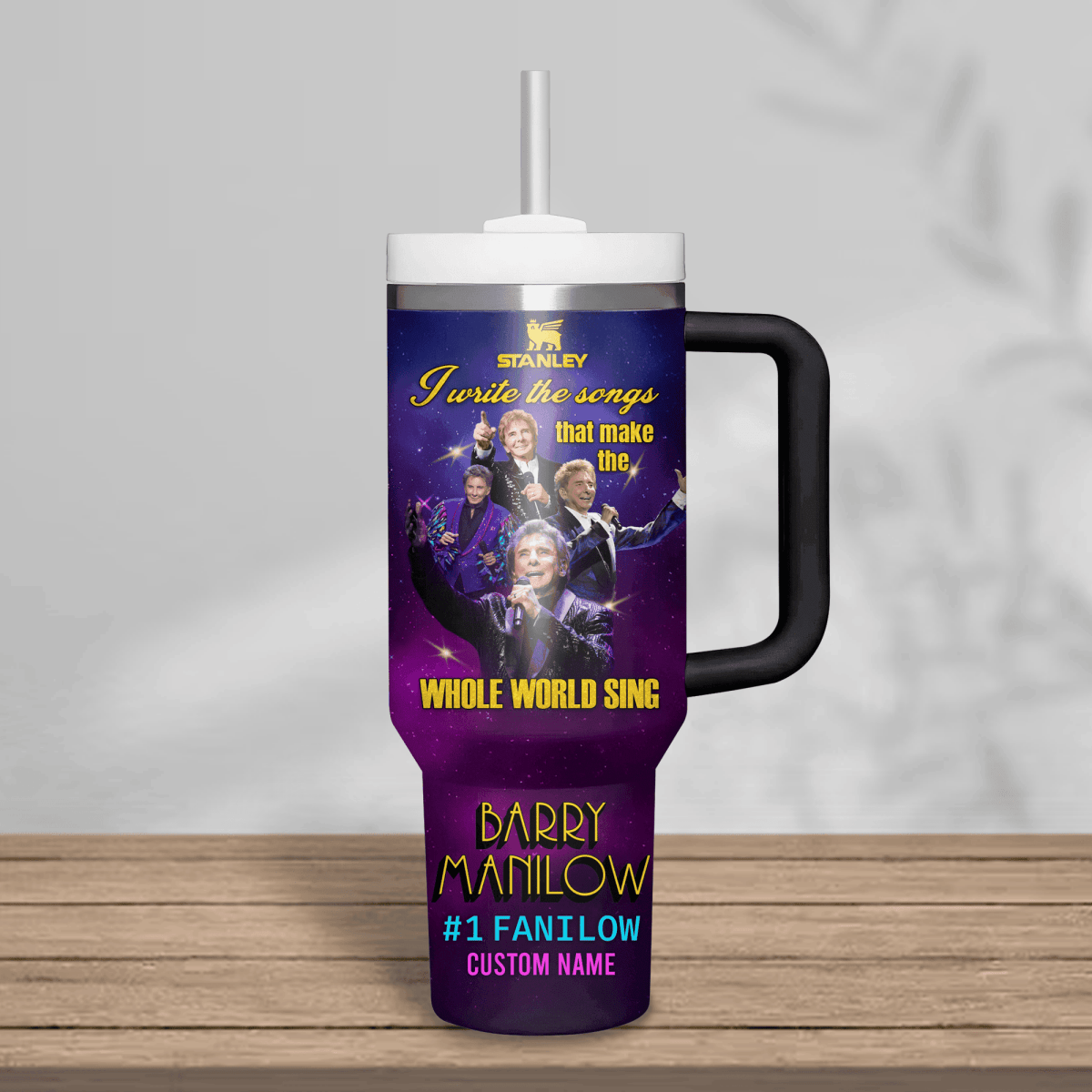 BRML 40oz Tumbler With Handle PMN - dcprintify