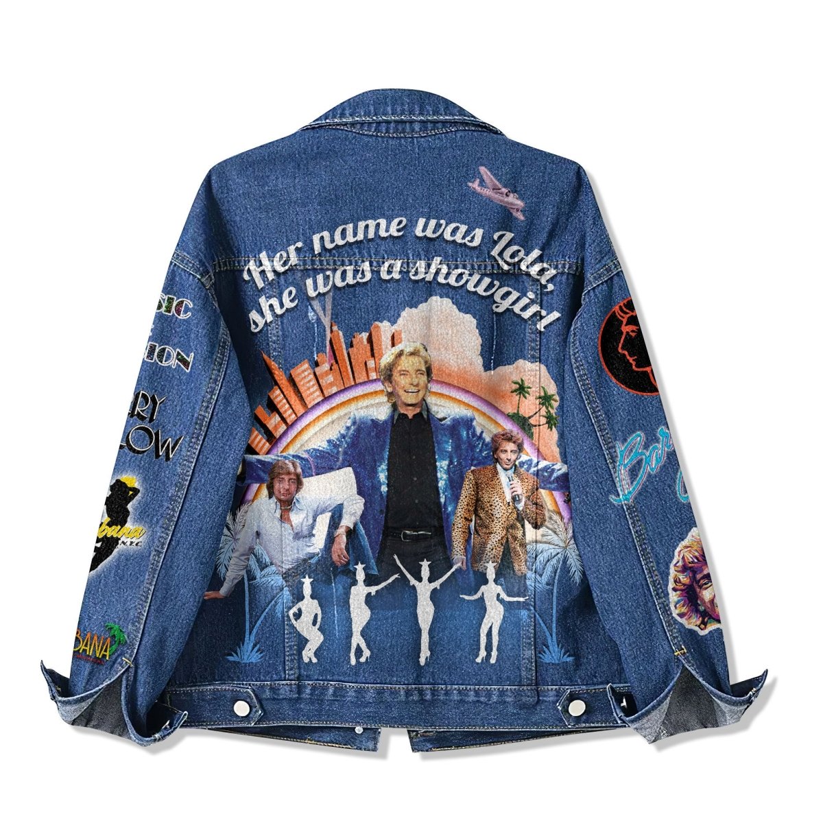 BRML Denim Jacket PMN - dcprintify
